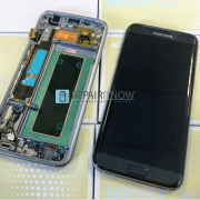 Samsung Galaxy S7 Edge OEM scherm zwart voor en achterkant