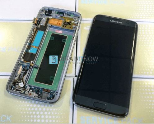 Samsung Galaxy S7 Edge OEM scherm zwart voor en achterkant