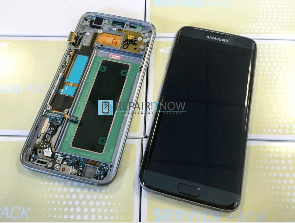 Boekwinkel Immigratie Injectie Eerste Samsung Galaxy S7 Edge schermen al vervangen
