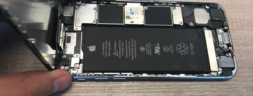 schotel Verniel dienblad iPhone 6s toestellen hebben problemen met de batterij