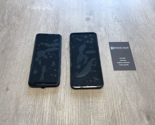 Samsung s8 en samsung s8 plus scherm voorkant zwart