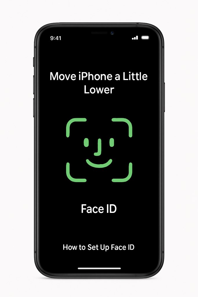Face ID werkt niet