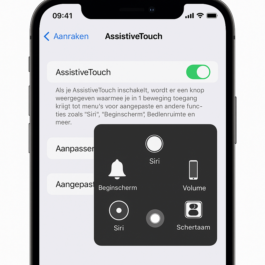 Assistive touch Repair IT Now