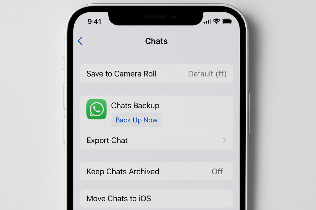Back-up maken van Whatsapp